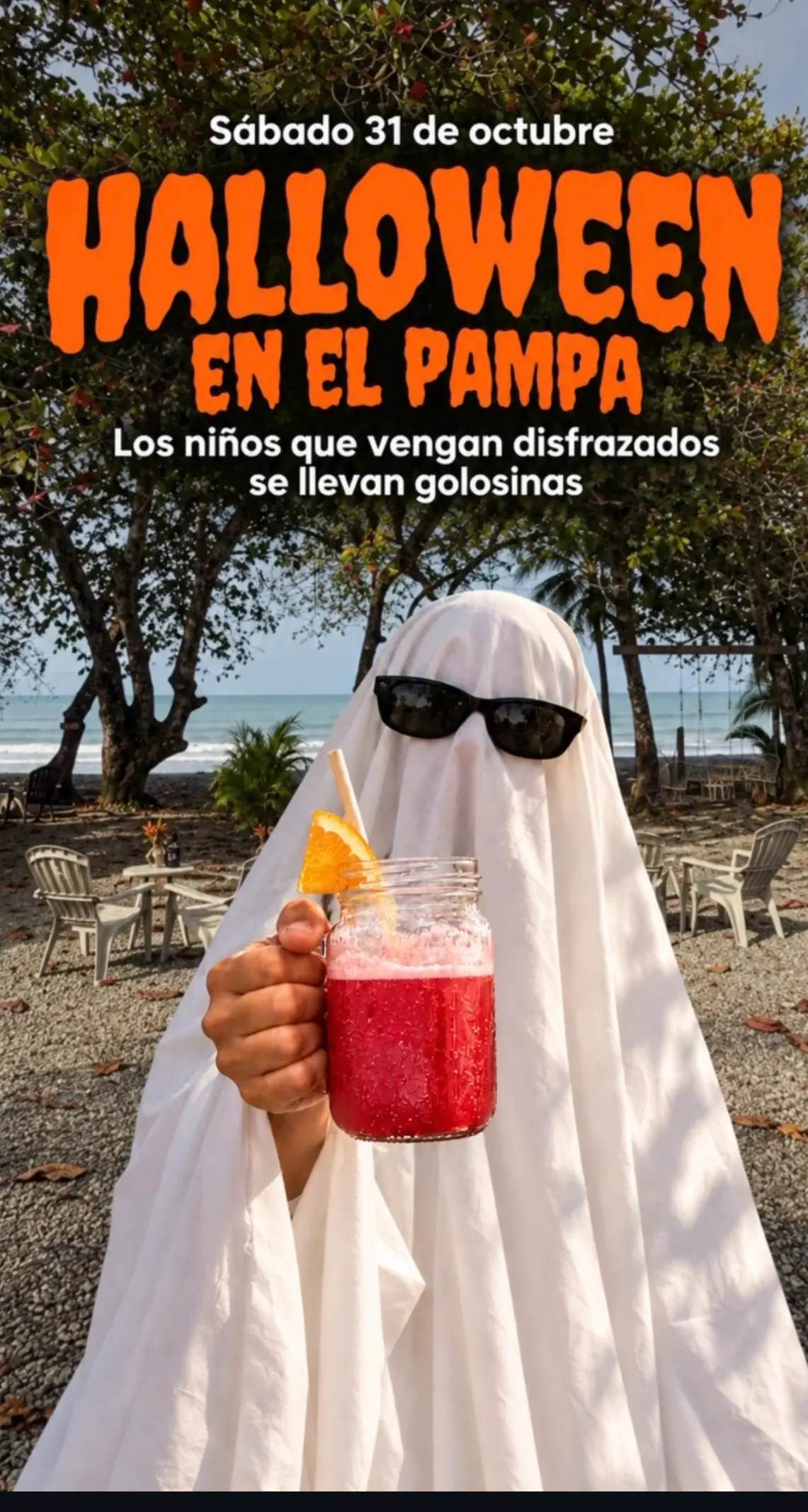 Halloween en El Pampa – Dulces para Niños Disfrazados