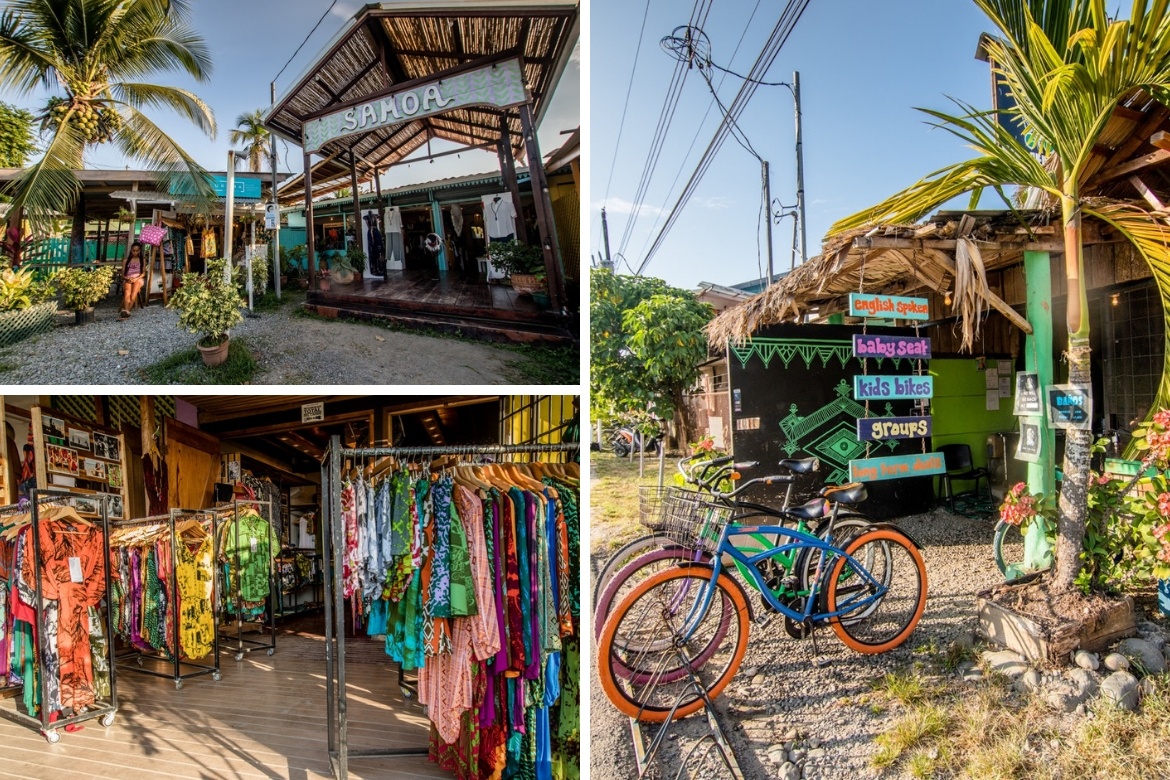 Puerto Viejo market scene