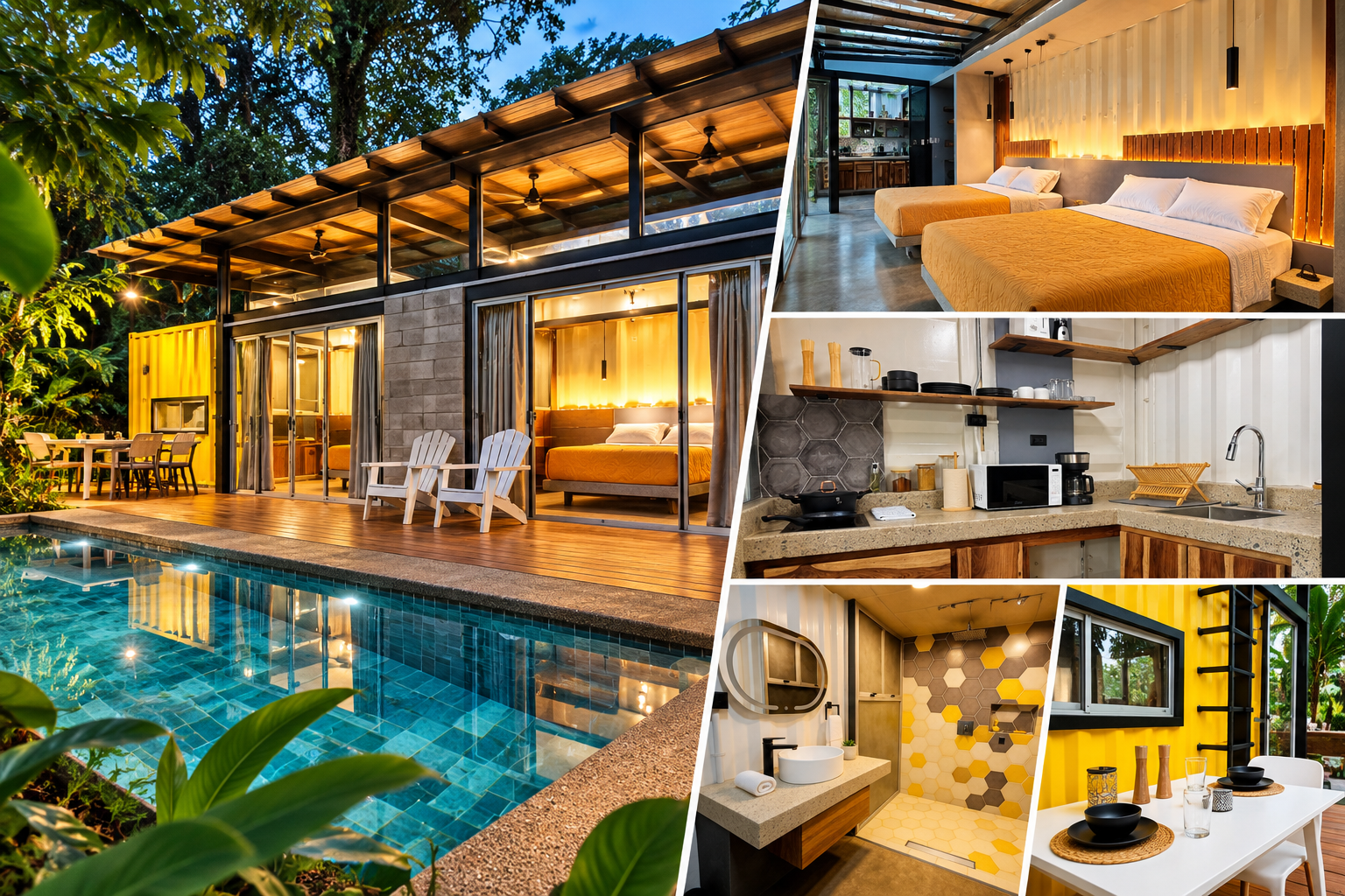 Container Villas #1 & #2 – Entire Property